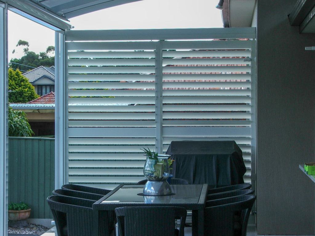 Aluminium Shutters Outdoor