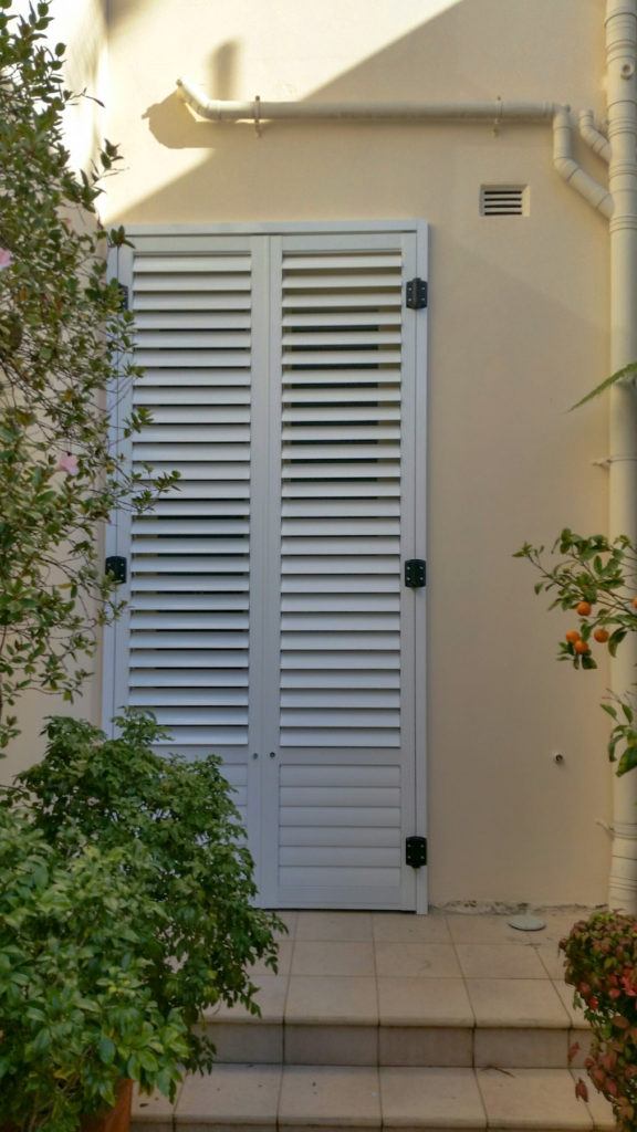 Aluminium Shutters Outdoor